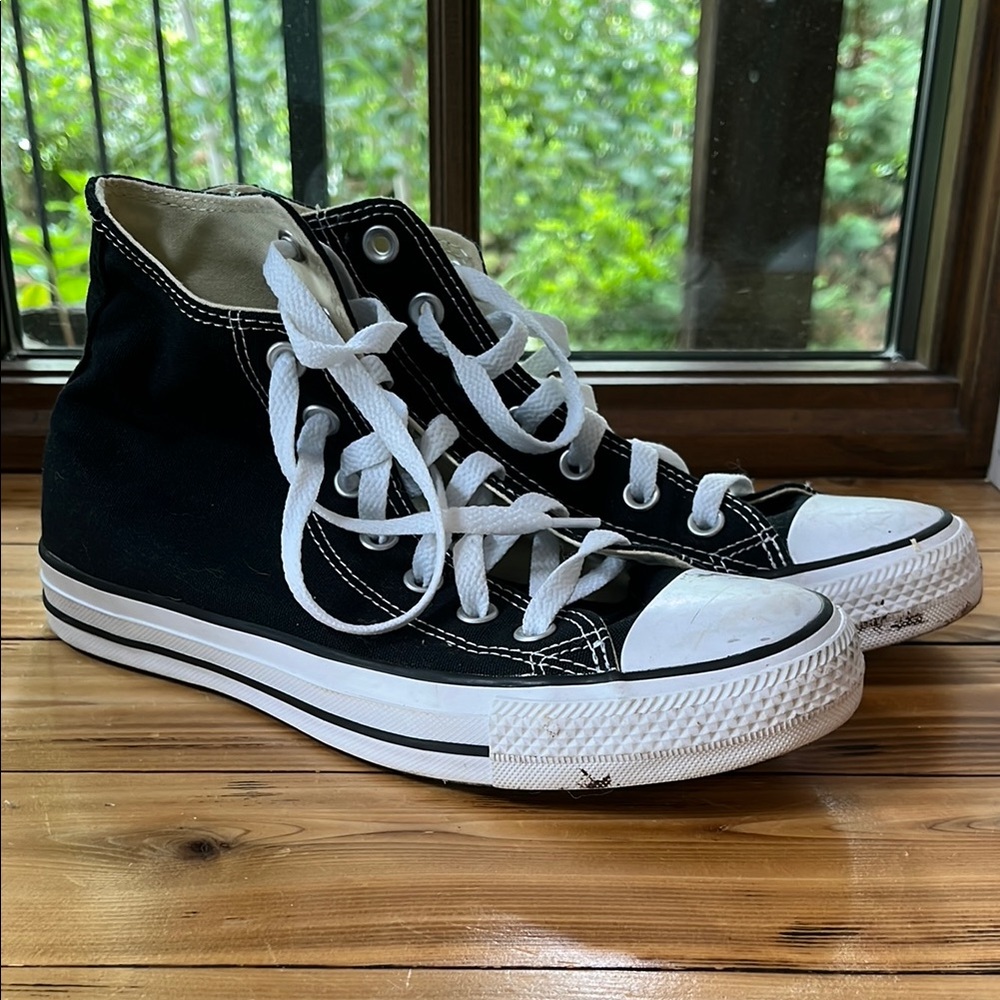 Black High-Top Converse